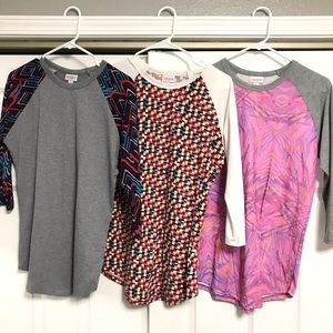 Lularoe lot Randy baseball tee